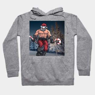 Ripped Santa Hoodie